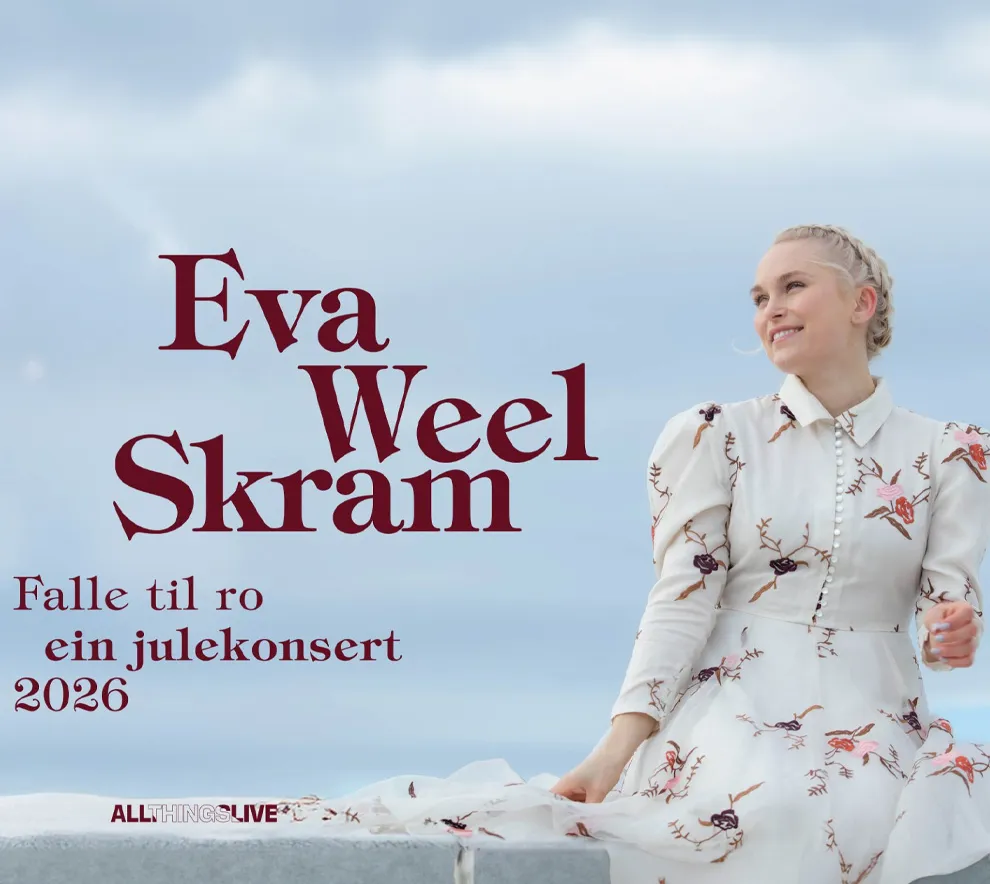 Eva Weel Skram julekonsertplakat