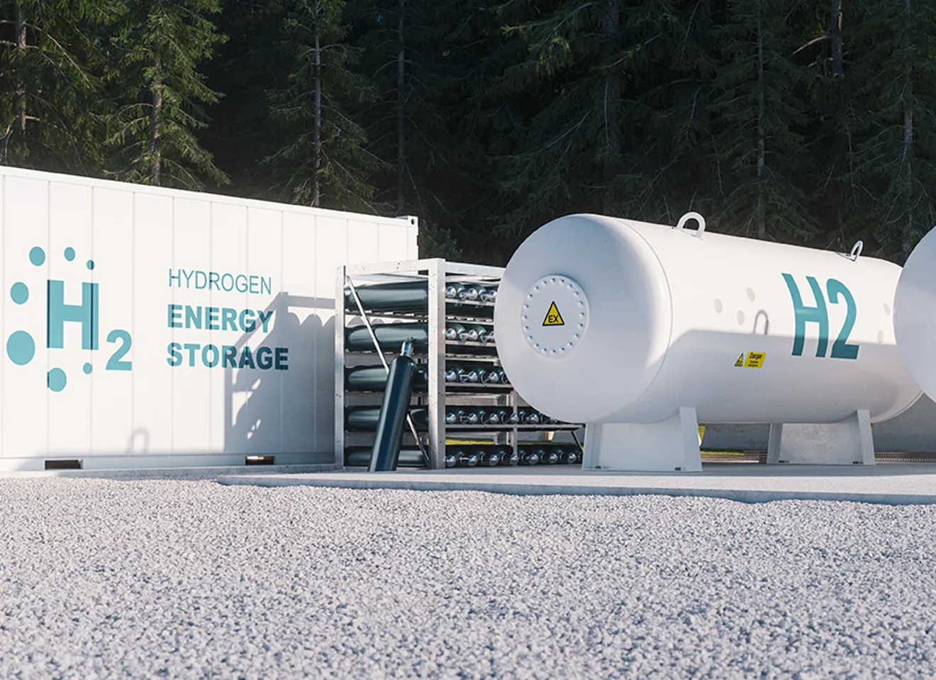 Bilde av hydrogentank