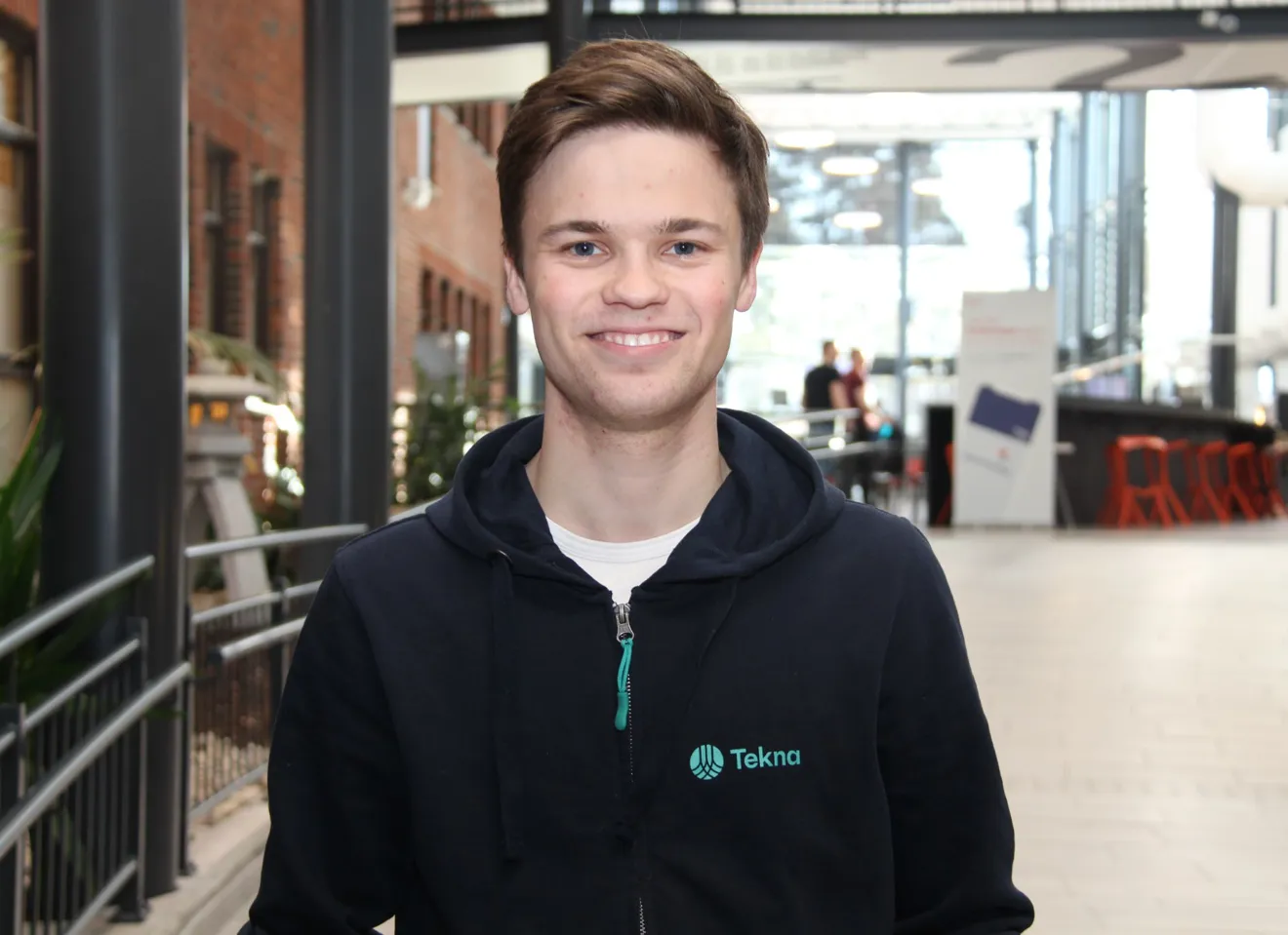 Erlend Hermansen, leder av Tekna sitt studentutvalg