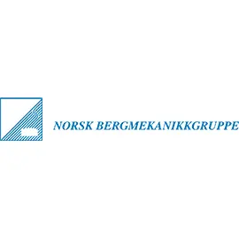 Logo: Norsk Bergmekanikkgruppe