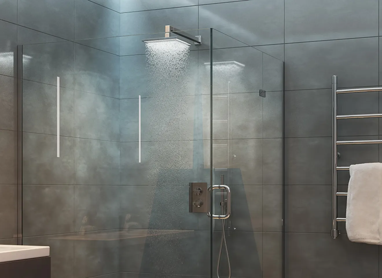 Bilde av et nytt bad